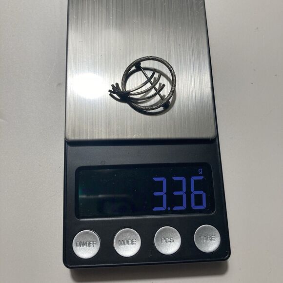 Vintage Sterling Silver 925 Modernist Round Textured Brooch Minimalist MCM - Picture 4 of 11